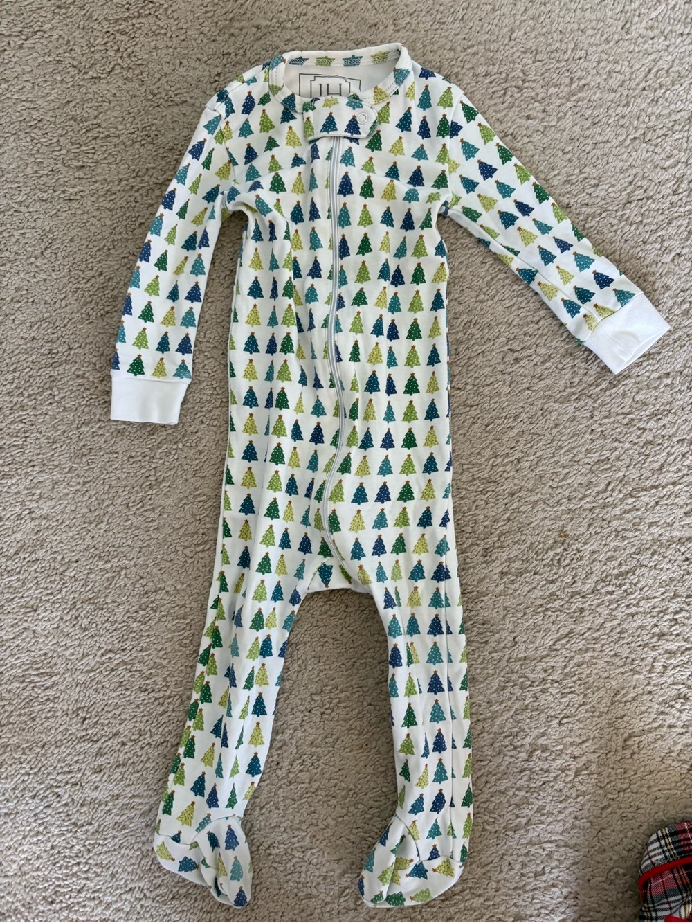 Lila & Hayes Christmas pjs